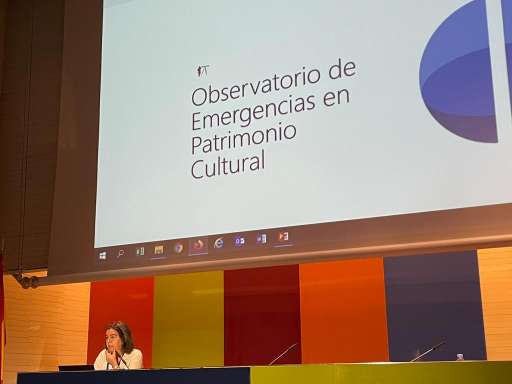 15/06/2022. El Observatorio de Emergencias en Patrimonio Cultural es presentado en la Jornada de Análisis de Riesgos y Gestión de Emergencias en el Patrimonio Cultural de la Comunidad de Madrid