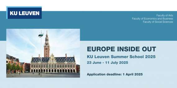 Summer School Europe Inside out 2023, 3 - 14 July 2023.