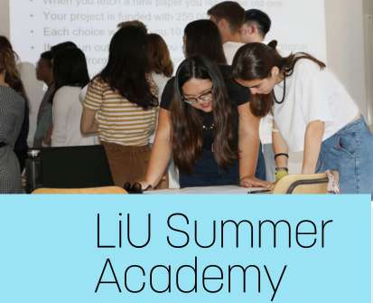 Linköping University Summer Academy Sweden,  3 – 28 July 2023.