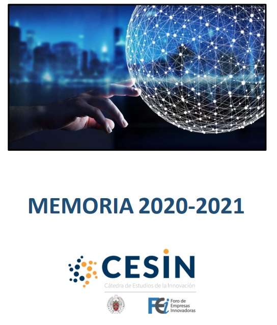 Se encuentra disponible la memoria de actividades 2020-2021 de la Cátedra de Estudios de la Innovación - 1
