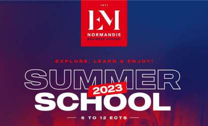 EM Normandie Business School International Summer School 2023, 30 June - 13 July 2023.