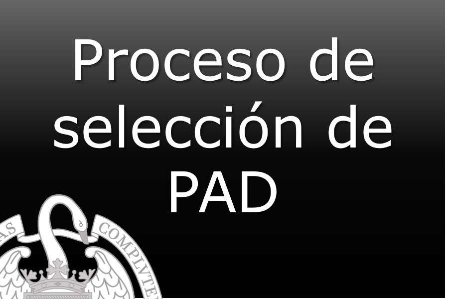 Proceso de selección de PAD - 1