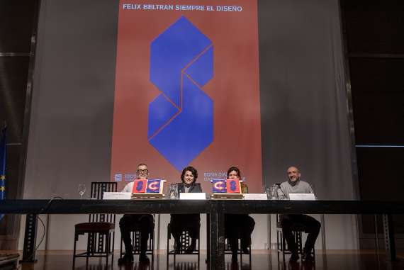 Presentación de los libros "Félix Beltrán. Inteligencia visual" y "Félix Beltrán. Siempre el diseño"