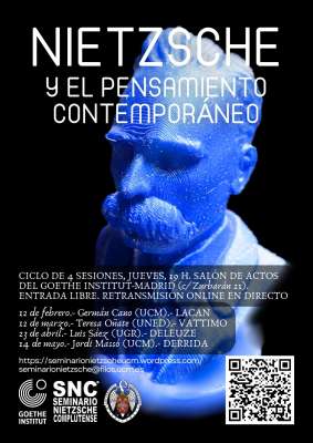 Ciclo de sesiones "Nietzsche y el pensamiento contemporáneo", primavera 2026