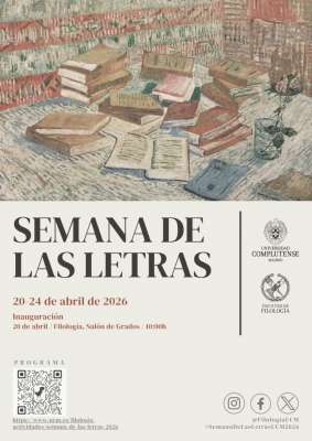 Semana de las Letras 2026, la fiesta de los amantes de las palabras.