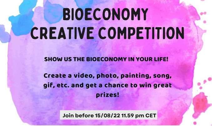 Si eres una persona creativa, tienes entre 14 y 35 años y estás interesado en bioeconomía, no te pierdas esta competición.