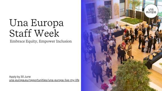 La Universidad de Bolonia organiza la 'Staff Week' de Una Europa del 16 al 20 de octubre de 2023.