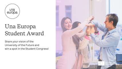 Participar en el Una Europa Student Award es tu oportunidad para dar rienda suelta a tu creatividad y compartir tus ideas.