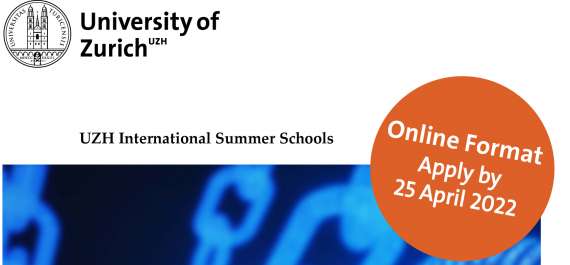 UZH International Summer Schools 2022 (virtual edition) - 3 – 22 July 2022