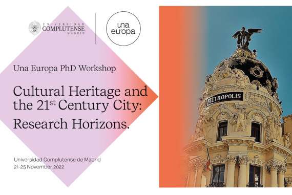 No te pierdas el seminario internacional sobre Patrimonio Urbano que organiza la UCM para estudiantes de Doctorado del 21 al 25 de noviembre.