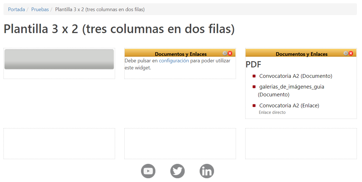 Contenedores de plantilla