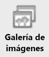 Icono widget Galería de imágenes