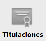 Icono Widget Titulaciones