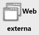 Icono Widget Web Externa