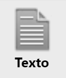 Icono widget texto