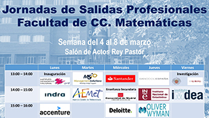 Jornadas de salidas profesionales Facultad de Matemáticas 2019