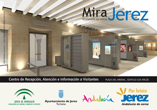Diseño 3D para el Centro de Recepción de Visitantes de Jerez