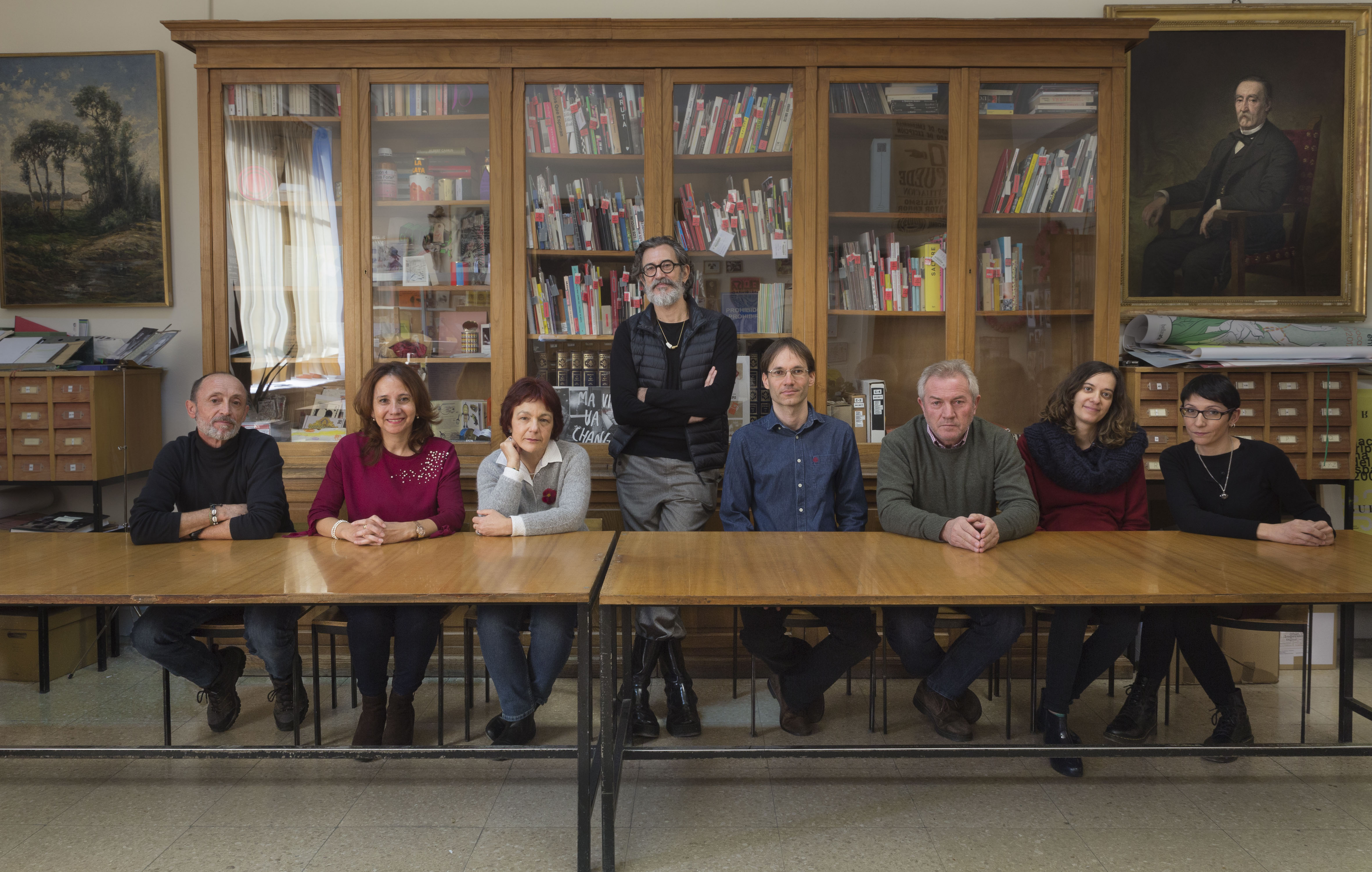 Biblioteca de Bellas Artes. Personal. Diciembre 2017