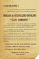 "Catalans!".Brigada de guerrilleros catalans "Lluis Companys"