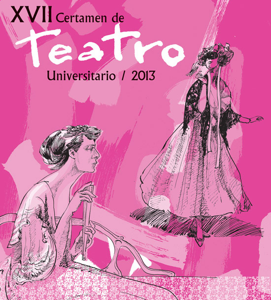 imagen del cartel del XVII Certamen de Teatro Universitario