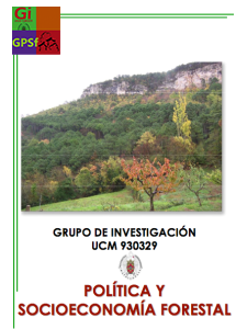 Portada díptico informativo del grupo