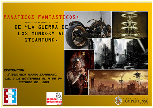 Cartel de la Exposición Fanáticos fantásticos