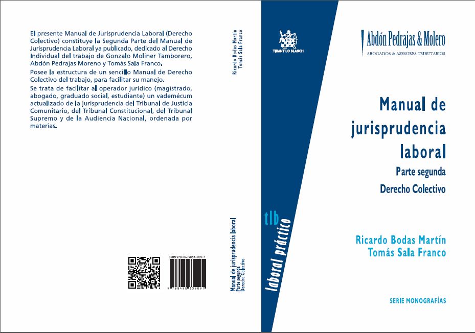 Manual de Jurisprudencia Laboral. Derecho Colectivo