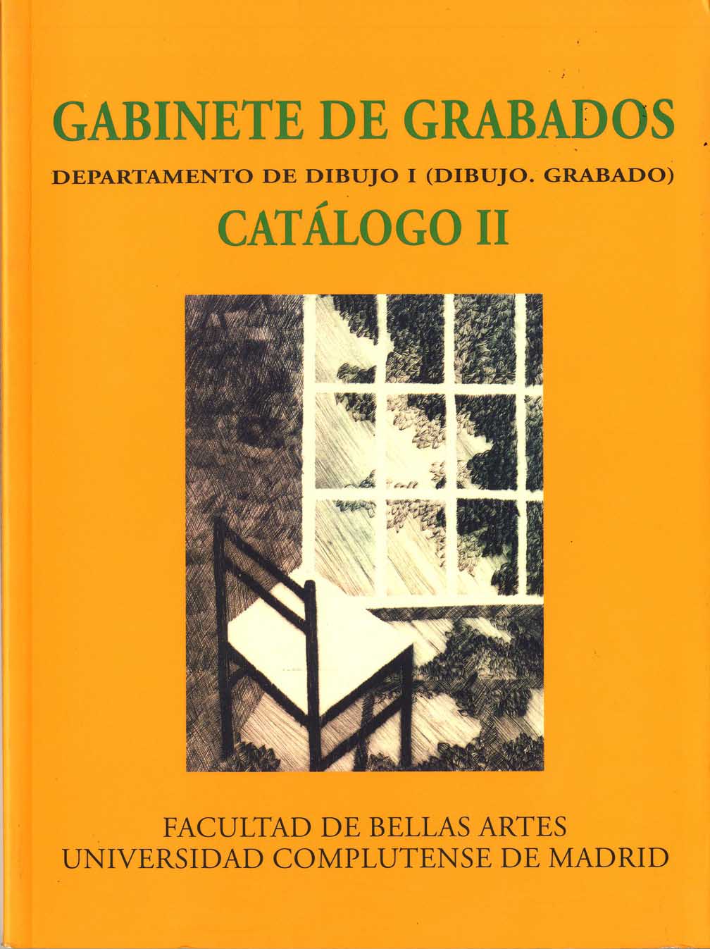 Gabinete de grabados. Departamento de Dibujo I (Dibujo. Grabado). Catálogo II. 