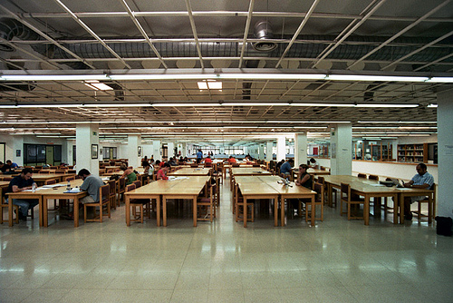 Interior de la Biblioteca