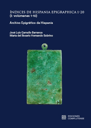 Índices de Hispania Epigraphica 1-20 (I:volúmenes 1-10)