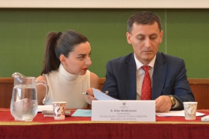 Viceministro de Educación, Ciencia, Cultura y Deportes de la República de Armenia, Artur Martirosyan