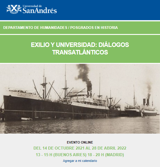 Exilio y Universidades: diálogos transatlánticos