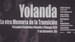 Encuentros Complutense. Yolanda: la otra Memoria de la Transición.