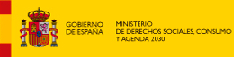 Logo Ministerio de Derechos Sociales, Consumo y Agenda 2030