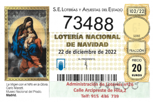 lotería navidad 2022
