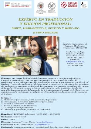 cartel experto traducción profesional (2023-2024)