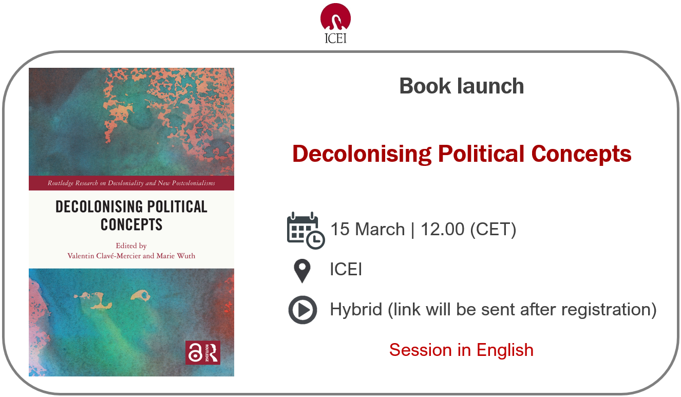 lanzamiento libro decolonising political concepts