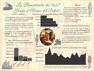 La bancarrota de 1627. Hacia el abismo del déficit
