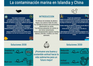 La contaminación marina en Islandia y China