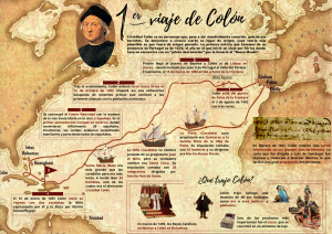 El primer viaje de Colón