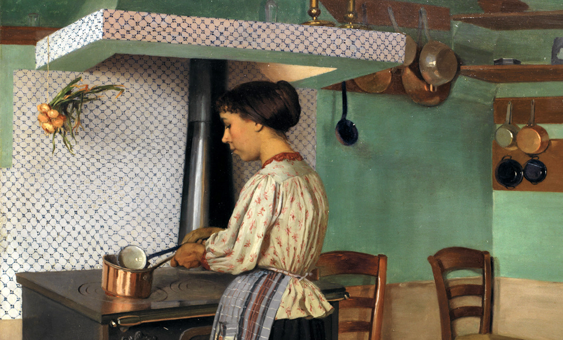 Felix-Vallotton-1892-La-cocinera