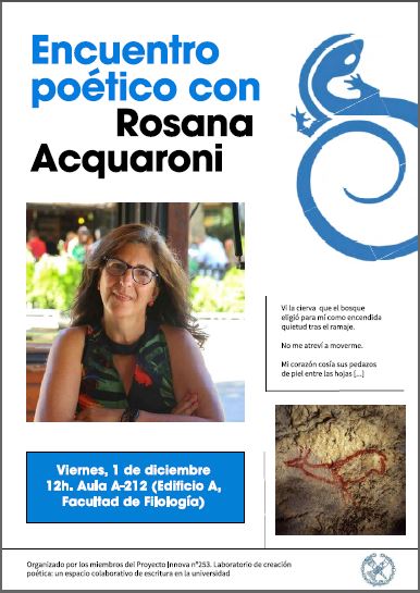 Encuentro poético Rosana Acquaroni