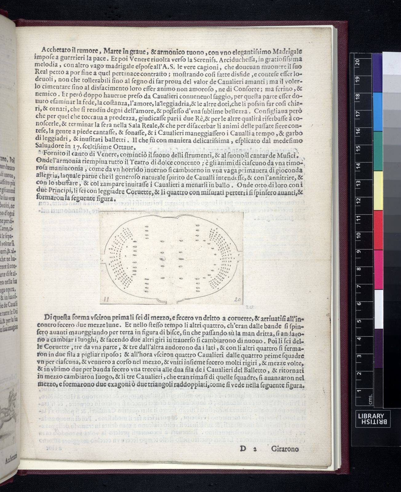 Giulio Parigi. Libreto de Guerra di Amore. 1615/1616. British Library