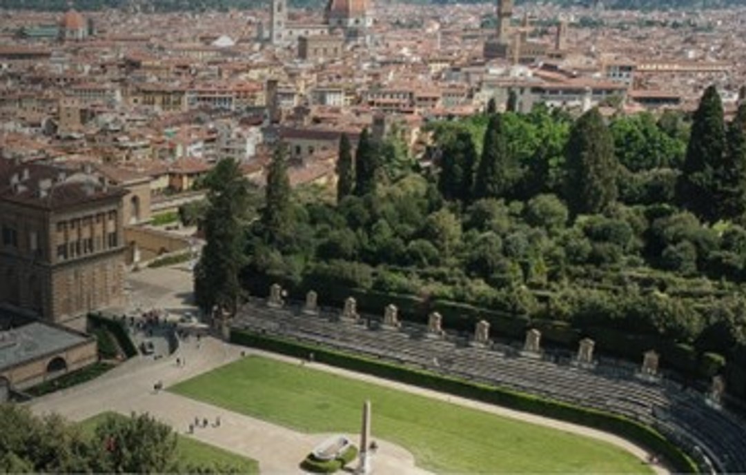 Teatro y Jardín. Anfiteatro de Boboli. Florencia.