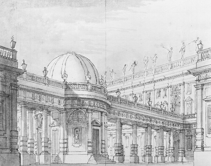 Bernardino Galliari. Diseño escenografía. V&A Museum