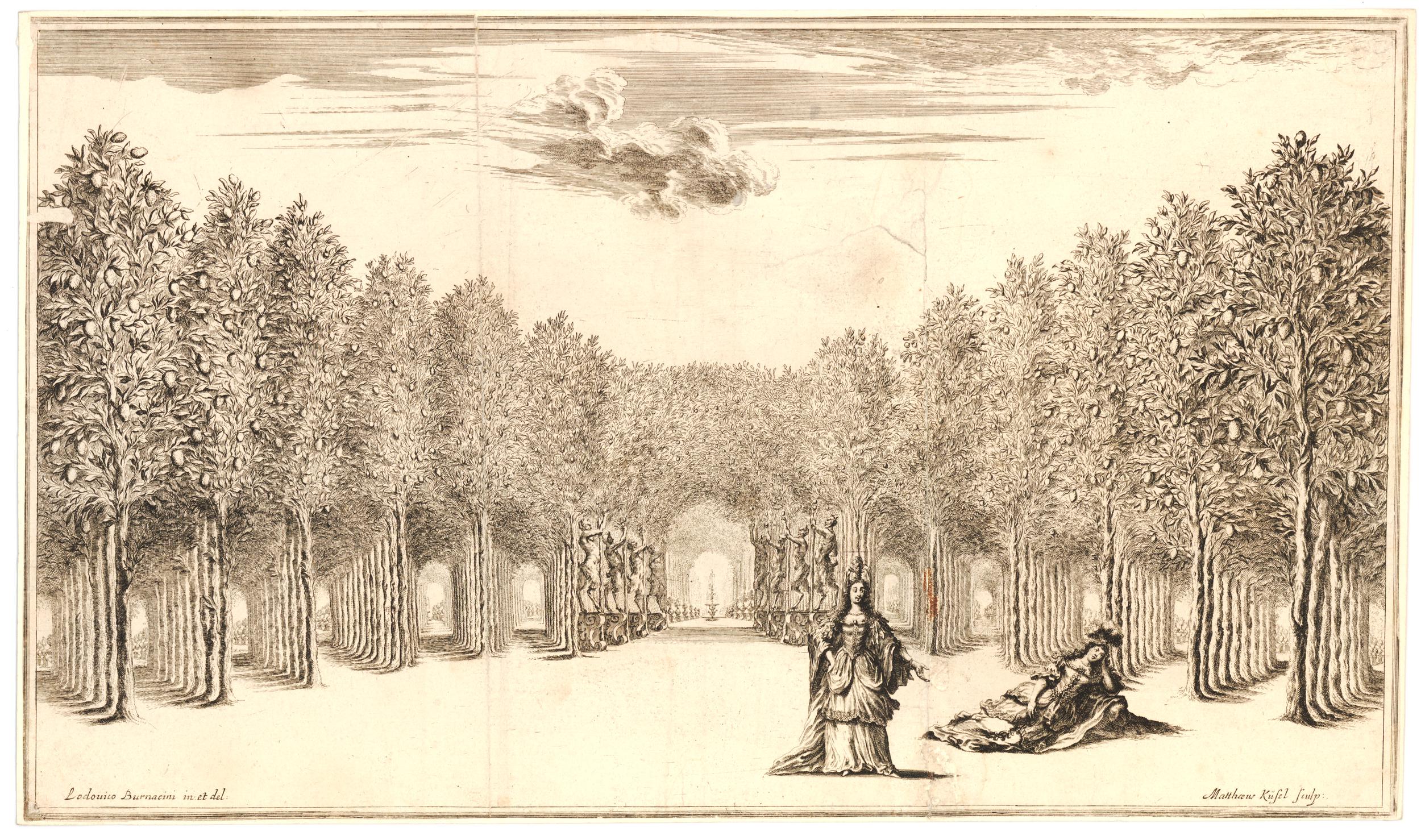 L. O. Burnacini. Pomo d´oro. 1668. British Museum