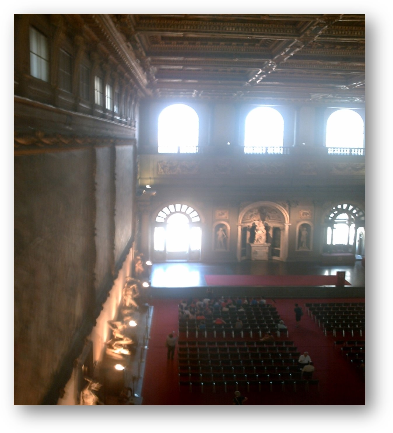 Salón del CInquecento. Palacio della Signoria. Florencia.