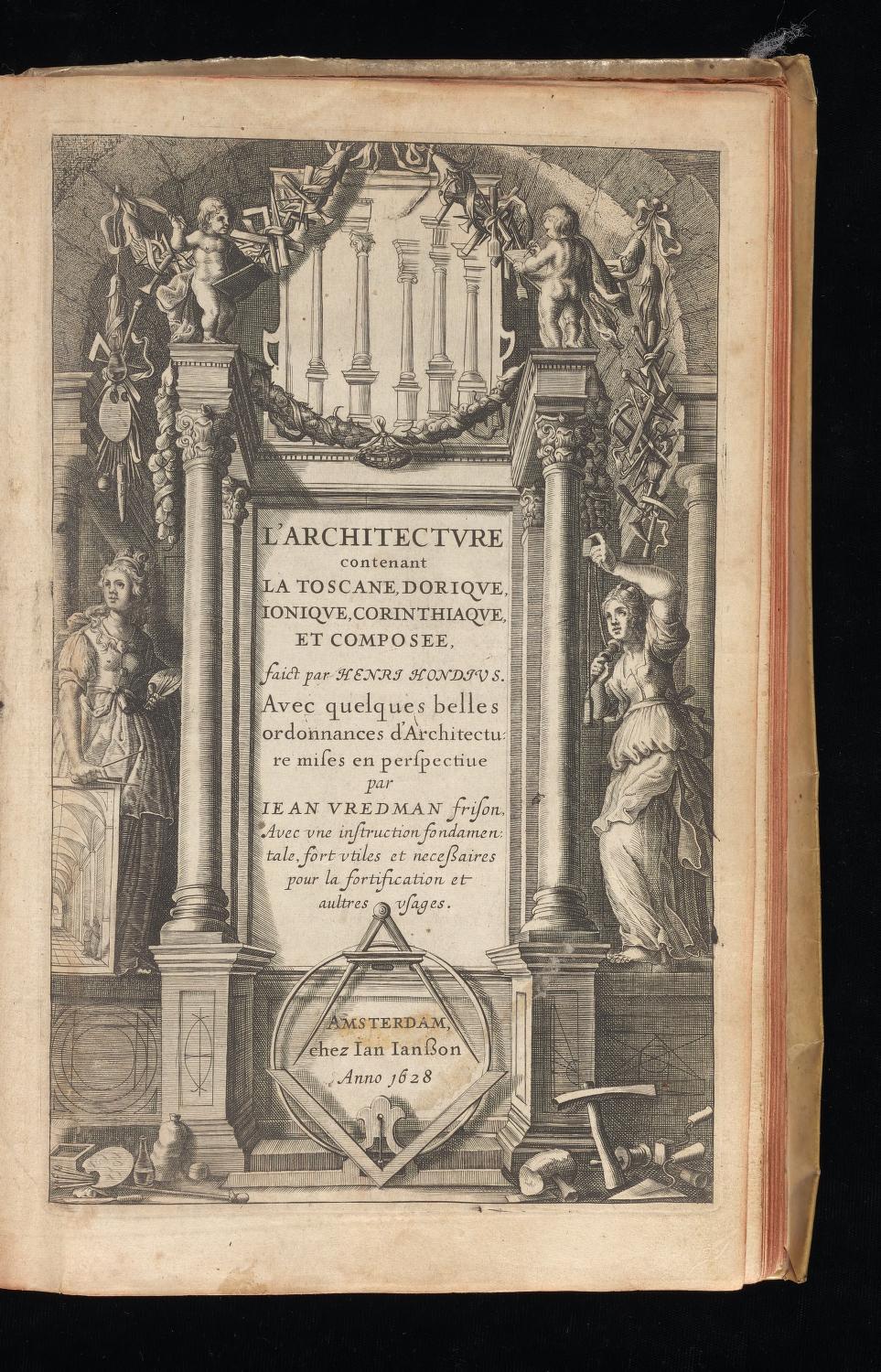 Vredeman de Vries. L´architecture. 1628. Getty Research Institute. Archive.org