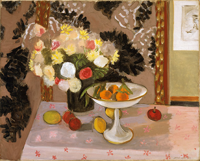 Henri Matisse - Still life,bouquet and compotier - 1924