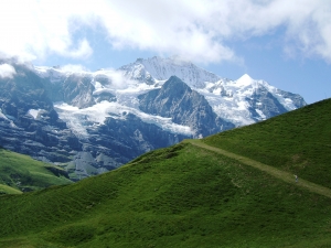 ladera del lauberhorn-suiza